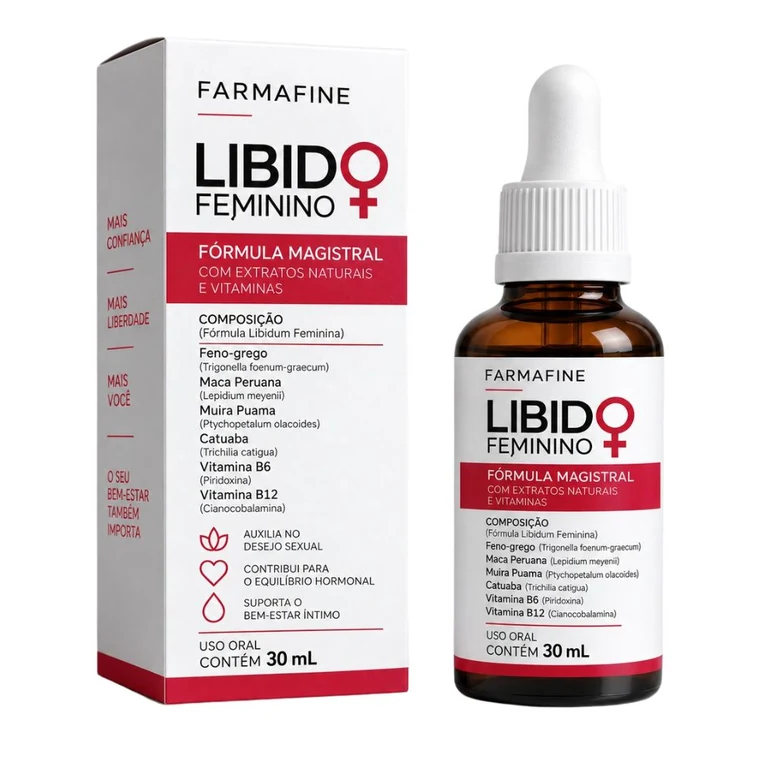 Fórmula para Libido Feminina em Gotas — 1 frasco de 30ml